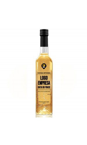 Cachaça Personalizada Amburana com Logo 